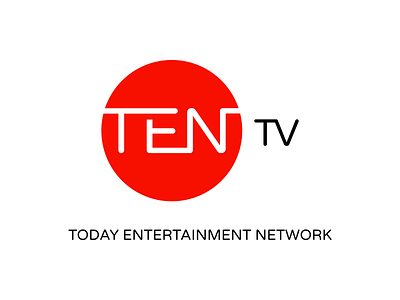 TEN TV - Logo brand development branding entertainment logo television tv