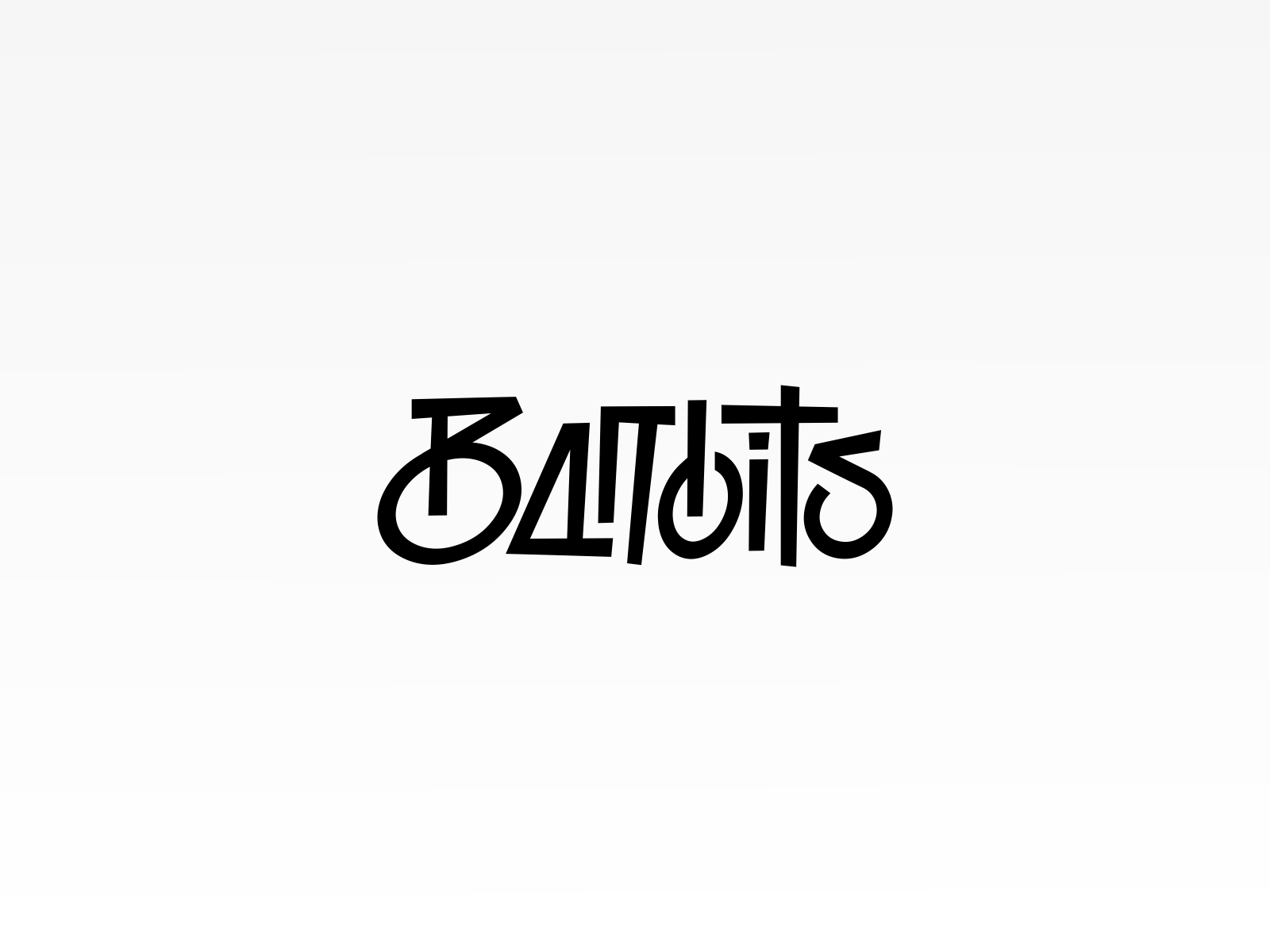Bandits black branding brandits graffiti logo marker play.type tag typecase typography