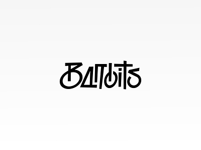 Bandits black branding brandits graffiti logo marker play.type tag typecase typography