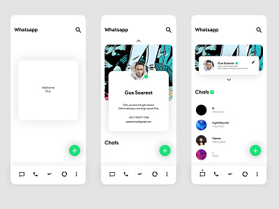 Whatsapp android app apple branding design google illustration ios logo marca redesign ui ux whatsapp