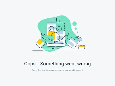 Error page illustration