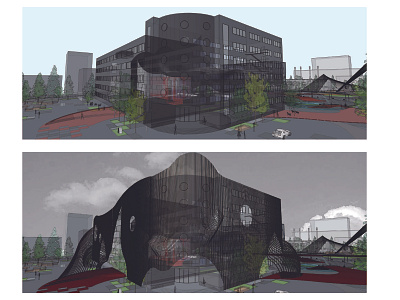 BIFT New Campus Redesign Project architectural surface design design
