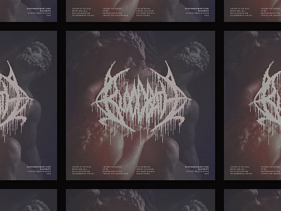 Bloodbath / Nightmares Made Flesh album album artwork album cover bloodbath branding death metal lettering metal typography