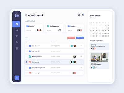 Dashboard app calendar dashboard dashboard app download file upload files meeting sketch web