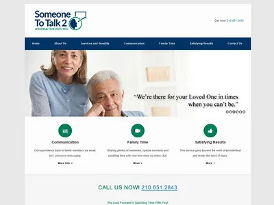 Someone To Talk 2 Website branding design graphic design logo ui web design website