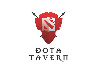 DOTA Tavern graphic design identity design typography