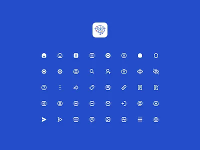 Hucu - Iconography app design hucu iconography icons minimal