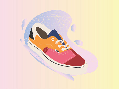 Vans graphic design illustration sneakerhead vector