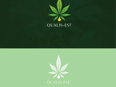 Qualis-Est branding cbd cosmetic design identity logo typography