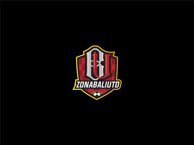 Bali United Zone animation branding design flat icon illustration lettering logo minimal web