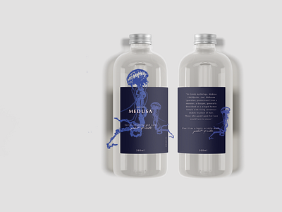 MEDUSA - brine branding brine jellyfish natural products packaging design