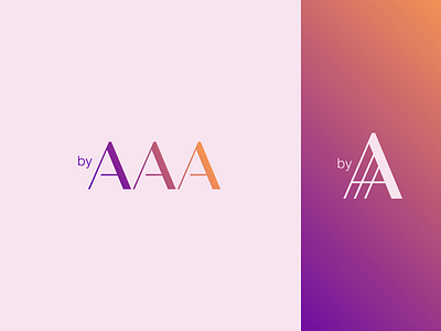 AAA aaa initial logo logodesign logotype mark