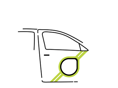 The Dublin Taxi design digital dublin illustration ireland lineart