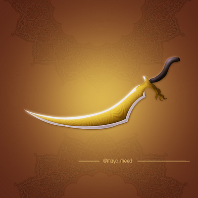 Prince of Persia Eagle Sword aina badejo art beautiful blade brand charachter design design girl illustration glow gold illustration mayomeed mayomide nigeria persia photoshop playstation prince of persia shiny sword