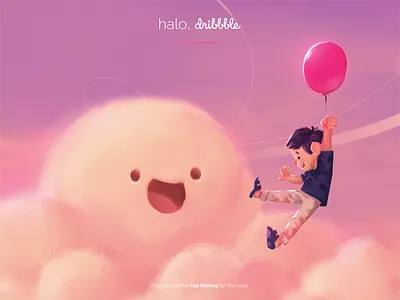 Hello, People of Dribbble! childrens book design hello dribbble illustration