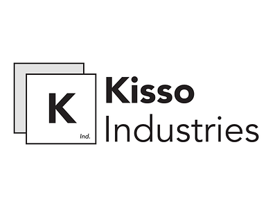 Kisso industries company identity kisso industries logo software studio