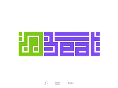Streaming music startup logotype. beat beatlogo concept dailylogochallenge design k funky karen sardaryan kfunkydesign logo logodaily logoinspiration logoinspire logotype musiclogo musicnote pixel streamingmusiclogo