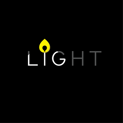 Light Logo adobe beautiful logo brand identity branding design logo logodesign logodesigner logotype minimal minimalist typogaphy