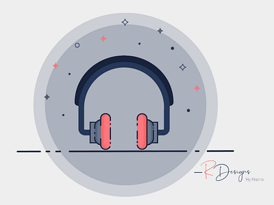 Headphone headphones music hits art