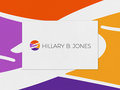 Hillary B. Jones art direction brand identity branding branding concept branding design business card business cards concepts design icon icon logo logo logo design personal brand symbol mark therapist therapy vector