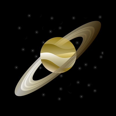 saturn astrology astronomy branding design flat illustration inkscape logo planets saturn ui