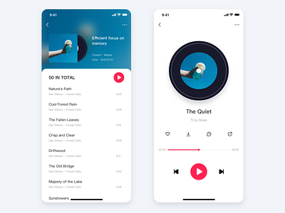 music player ui 图标 设计