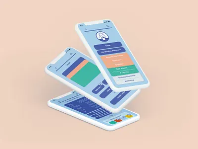 Digital identity app app design design graphicdesign ios mobile app mobile ui service design ux