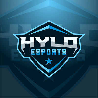 hylo esport logo 2 6s design esport esportlogo esports initial initials logo ov shield sport sports logo