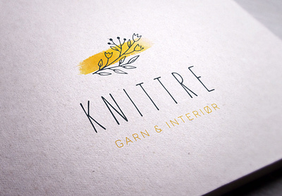 Knittre brand identity branding identity identity design logo