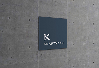 Brand identity for Kraftverk branding graphic design identity identity design logo