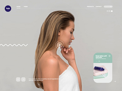 Web Design Body Soft Care