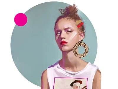 Guess what characters design fashion fashion illustration female girl illustration illustration art portrait print sketch