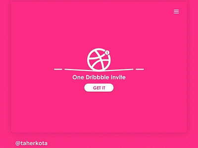 Dribbble invite