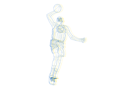 KD Full basketball golden state warriors gsw illustration kd kevin durant nba nike sport