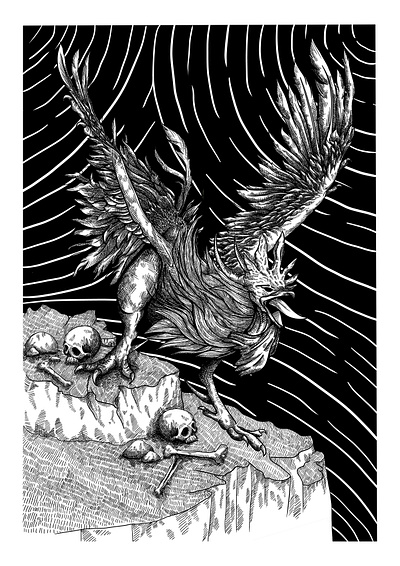 cockatrice illustration
