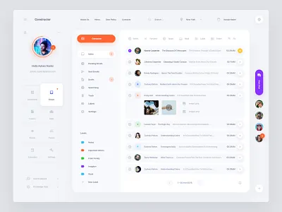Mail App Concept interface mail mailer sketch ui ui kit ux web