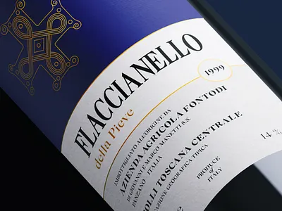 Wine label restyling Flaccianello della Pieve Fontodi branding design label packaging layout logo logo design packaging product typogaphy wine wine label