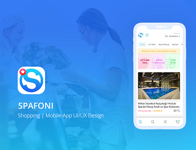 Spafoni animation app branding design graphic design icon illustration illustrator ui web