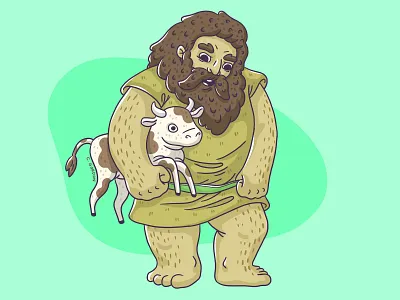 #SMAUGUST Art Challenge 10 | Beorn art challenge beorn digital illustration draw daily illustration lord of the rings lotr procreate the hobbit