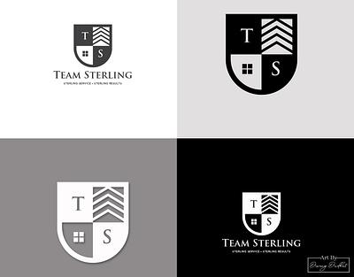 Team Sterling Logo Design animation branding brochure design design illustration illustrator logo logo design typography vector