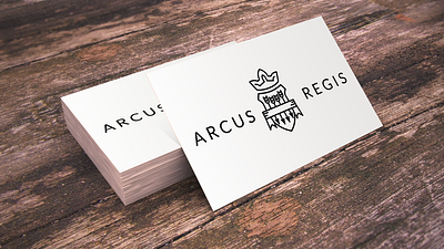 Arcus regis archery brand design logo logodesign typography