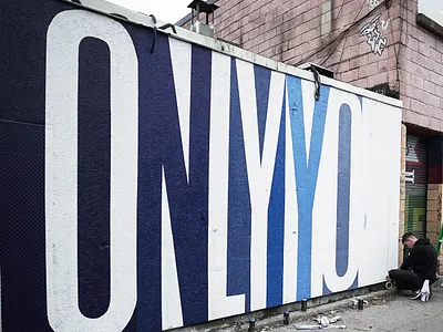 OnlyYou design graffiti grafitti lettering monogram mural murals painting typography