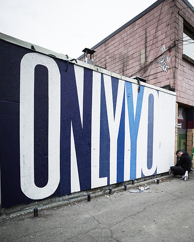 OnlyYou design graffiti grafitti lettering monogram mural murals painting typography