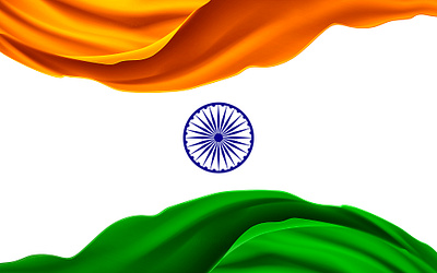 Tiranga (India Flag) Wallpaper - Art Work illustration independence day india india flag indian wallpaper design