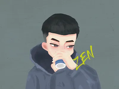 boy animation design flat illustration typography ui ux vector web website