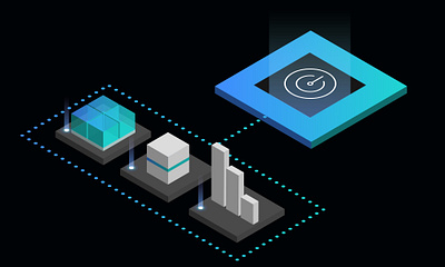 Illustration for IBM illustration isometric illustration vector web