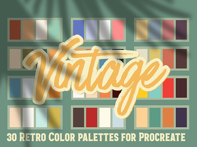 Procreate Vintage Color Palettes