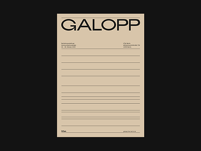 Galopp | AR Poster a1 ar artivive augmented reality ausstellung bachelor berlin editorial galopp horse htw jump line linie pferd plakat poster reiten sand springen