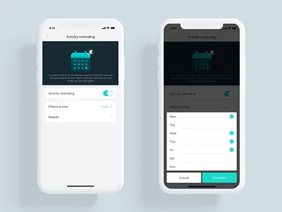 Meum Coach activity app calendar card coach data design fit gene health infographic measurement menu reminder science settings sport toast ui ux
