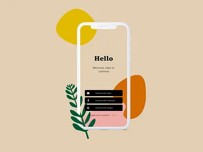 Login mobile app home login mobile mobile app mobile design pastels ui